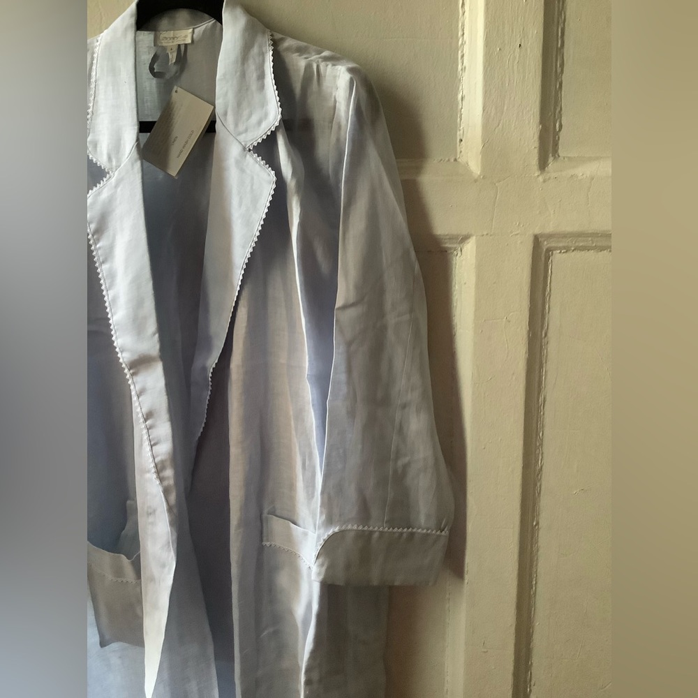 Cocoon by Randi Kristoffersen Ladies Linen Robe - Picture 2 of 11